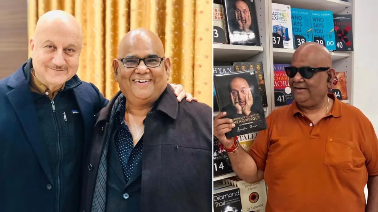 Anupam Kher invites late Satish Kaushik to his birth anniversary celebrations