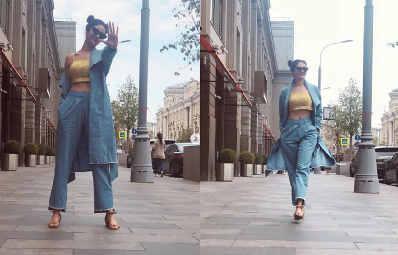 टीवी एक्ट्रेस करिश्मा तन्ना ने मॉस्को में वेकेशन एंजॉय करते हुए शेयर की तस्वीरें