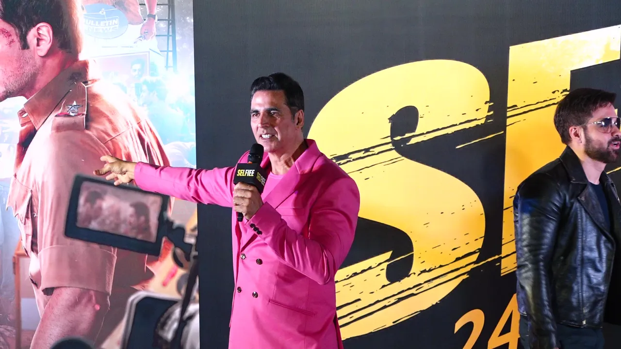 Selfiee Trailer Launch Akshay Kumar: मैं दिल्ली-चांदनी चौक की जमीन से जुड़ा अभिनेता हूं, जो फर्श के गद्दे पर सोना पसंद करता हूं...by Chaitanya  Padukone