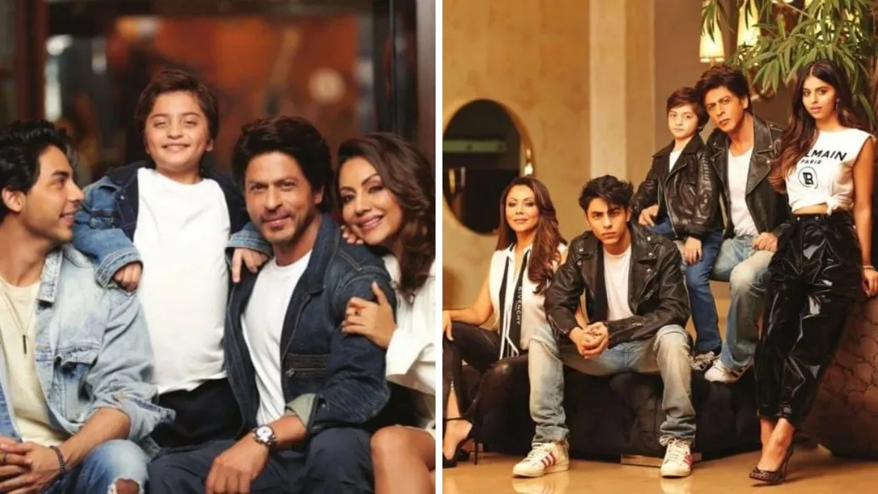 Shah Rukh Khan Family Pic