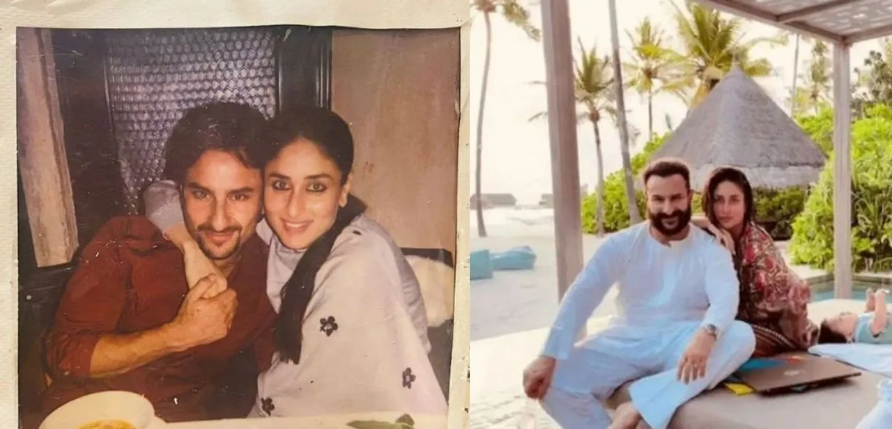 करीना कपूर खान ने थ्रोबैक फोटो शेयर करते हुए पति सैफ को किया एनिवर्सरी विश