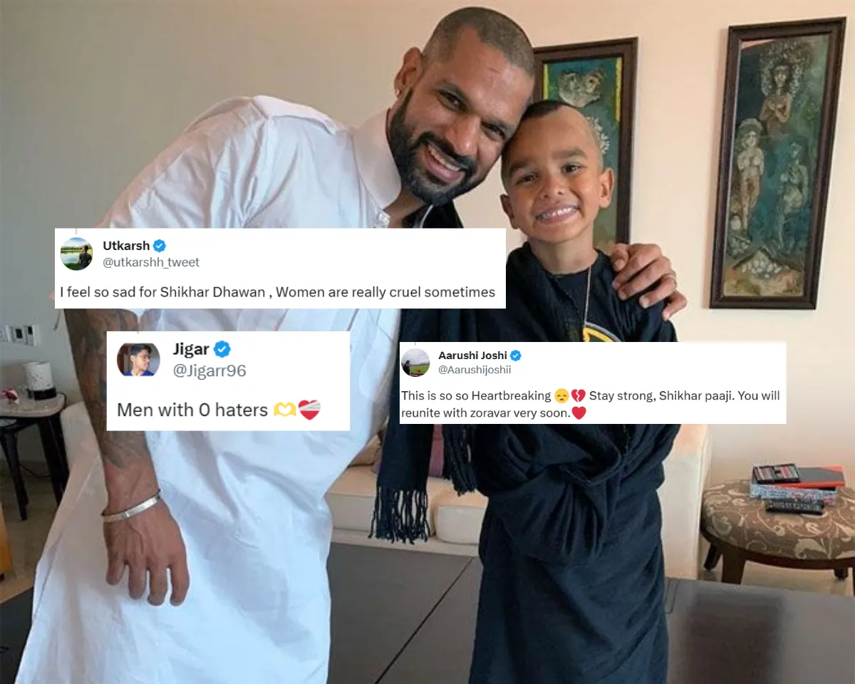 Shikhar Dhawan shares emotional post about his son 