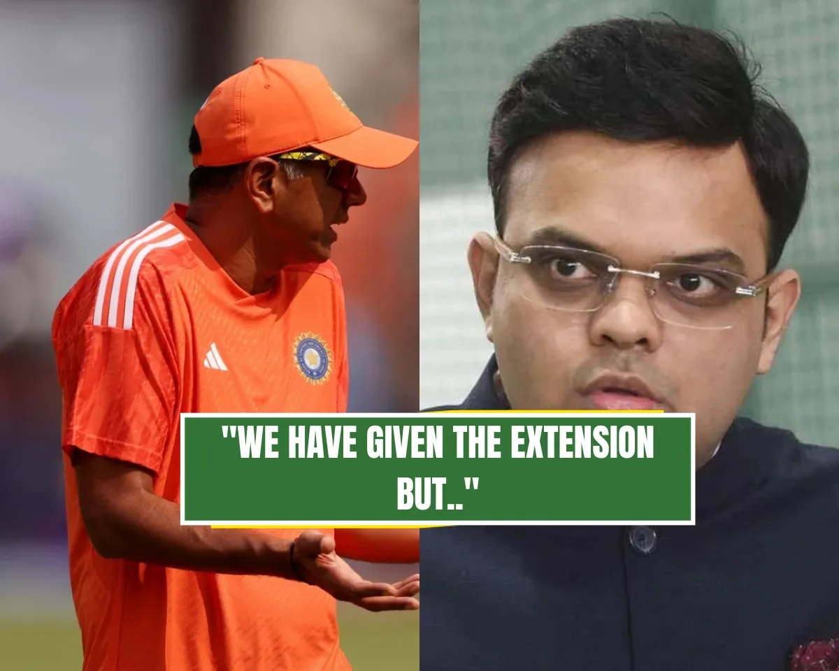 Jay Shah provides new twist in Rahul Dravid's extension as head coach