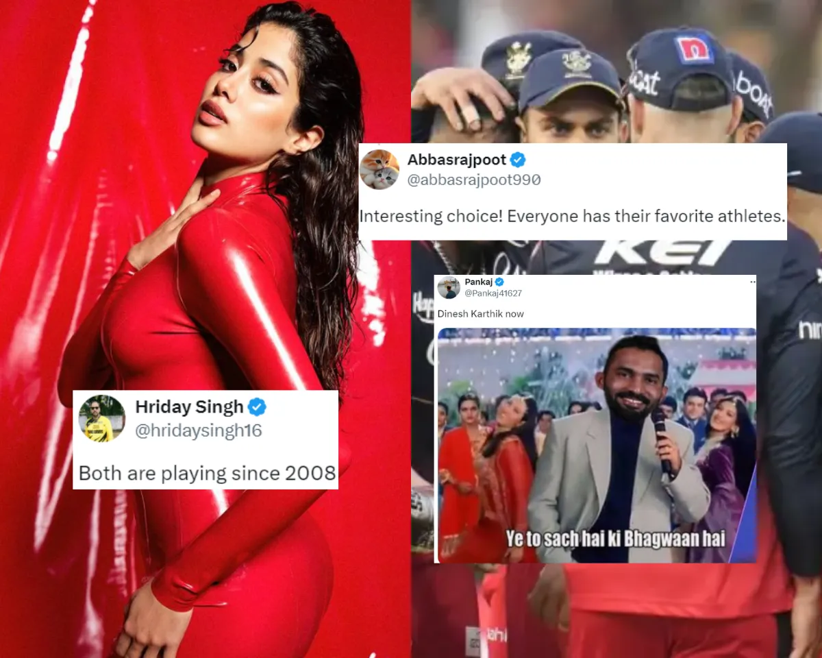 'Don't take her serious' - Fans react as Bollywood hot sensation Janhvi Kapoor reveals her favourite cricketers