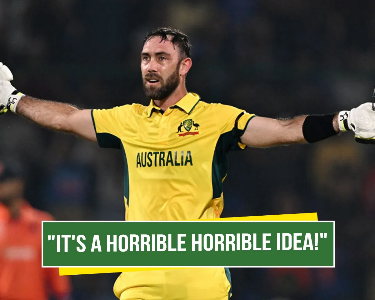 Glenn Maxwell blasts authorities for idea of having light show in ODI WC 2023