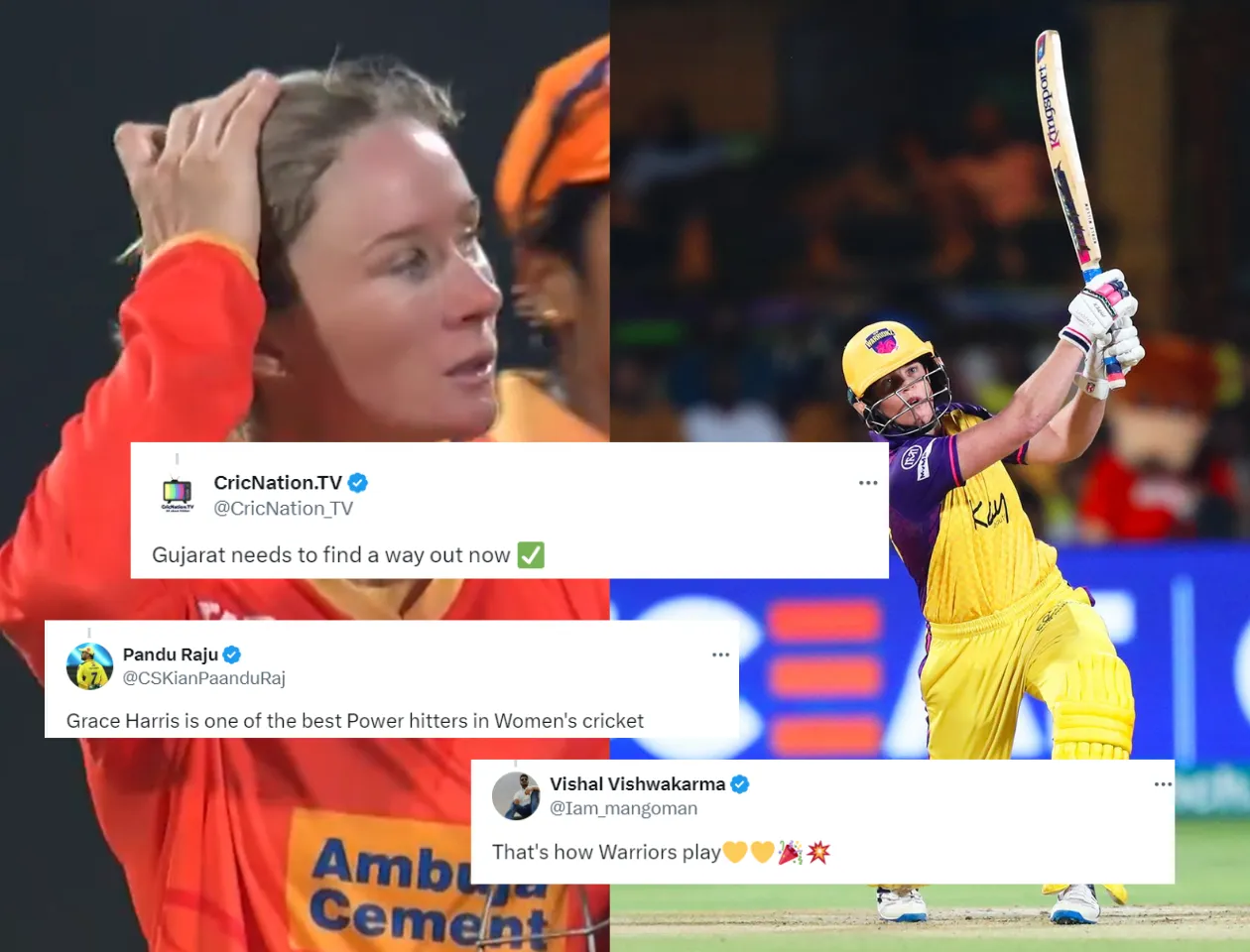 'Harris to the rescue' - Fans react as Grace Harris' masterclass leads UP Warriorz to second win in WPL 2024