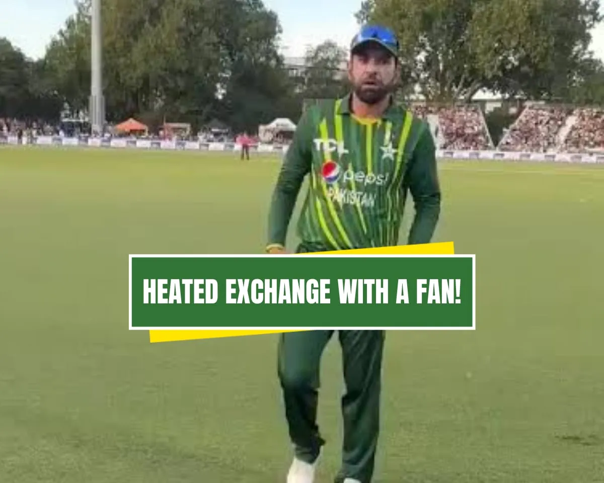 WATCH: Iftikhar Ahmed gets angry on being called as “Chachu” during Pakistan vs New Zealand 2nd T20I