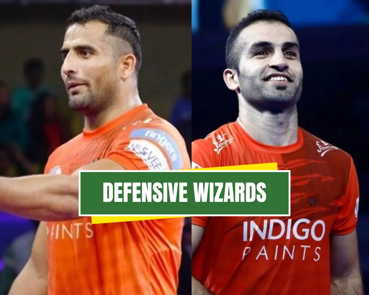 5 players with most tackle points in PKL 