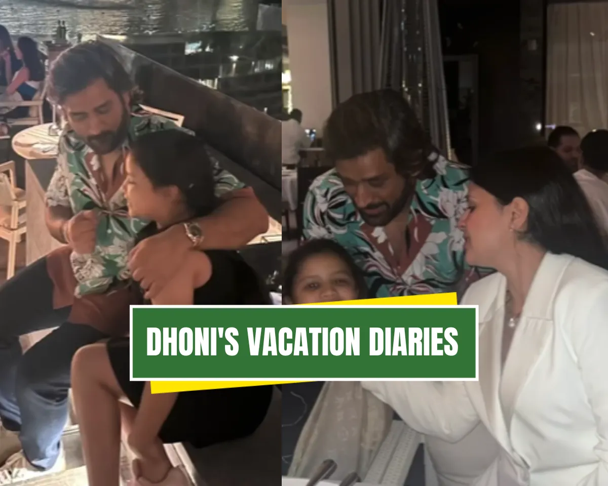 MS Dhoni vacation diaries 