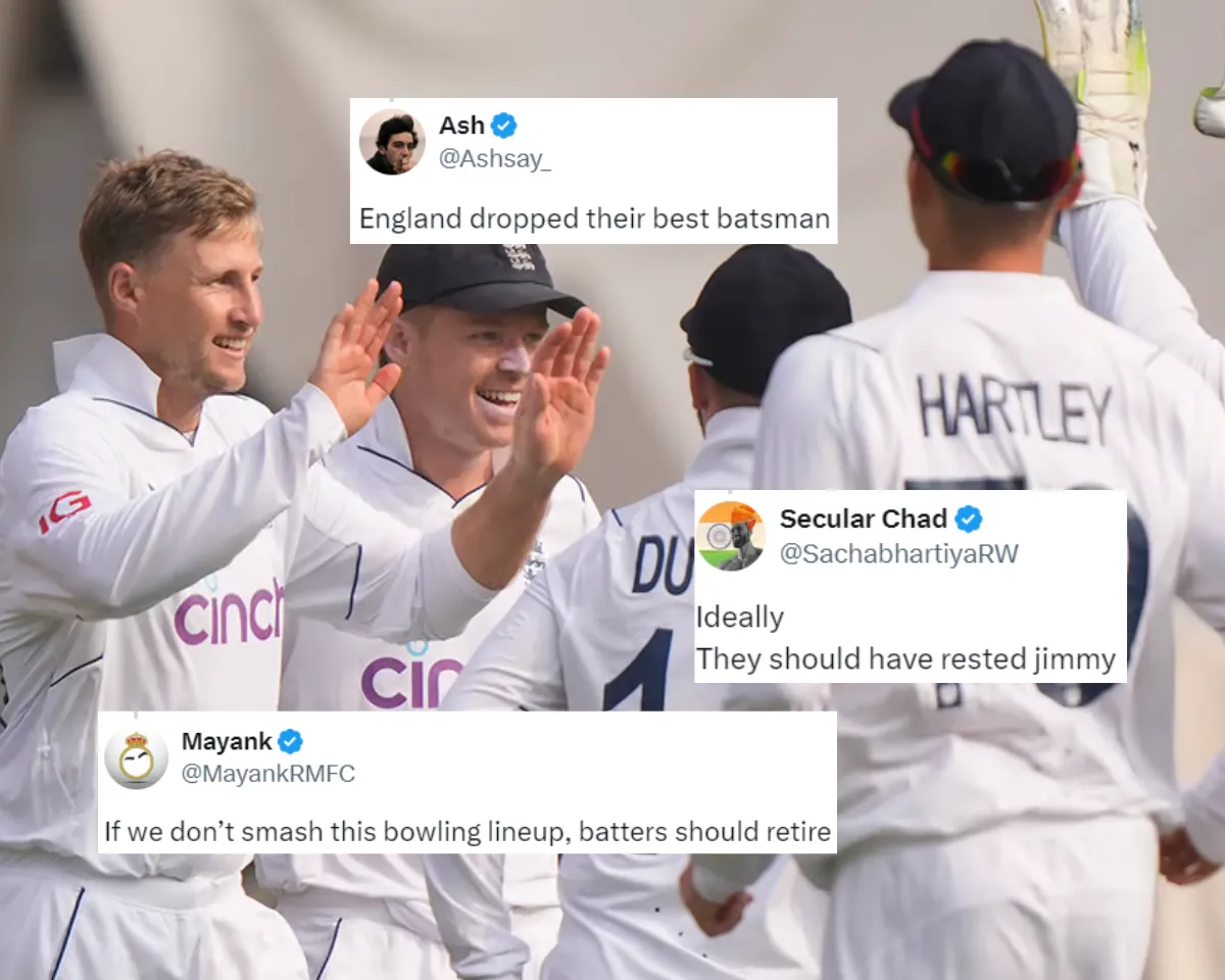 ‘Kisi ko bhi le aao kuch nhi hone wala’- Fans react as England announce their playing XI for the 4th Test