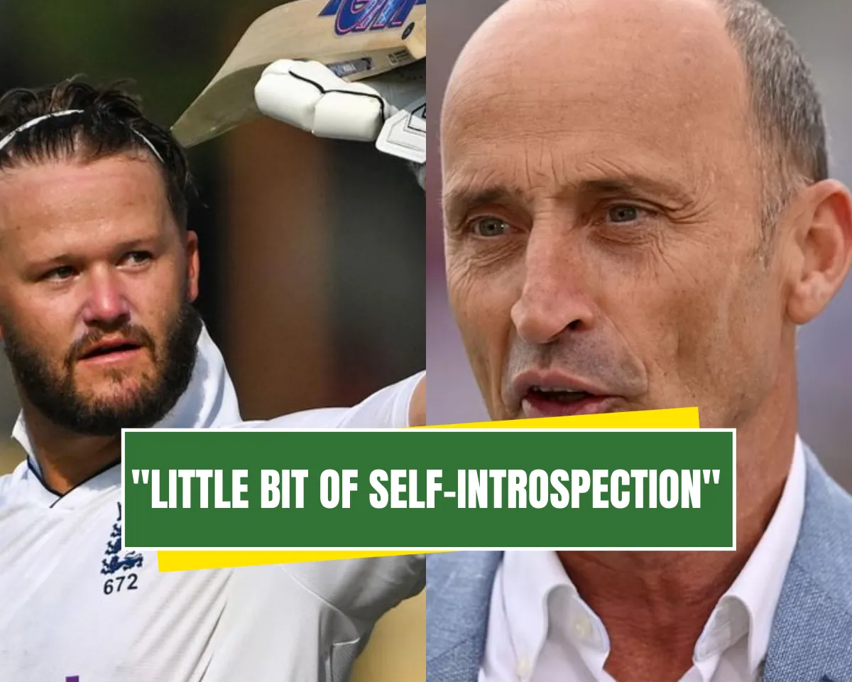 Nasser Hussain slams Ben Duckett