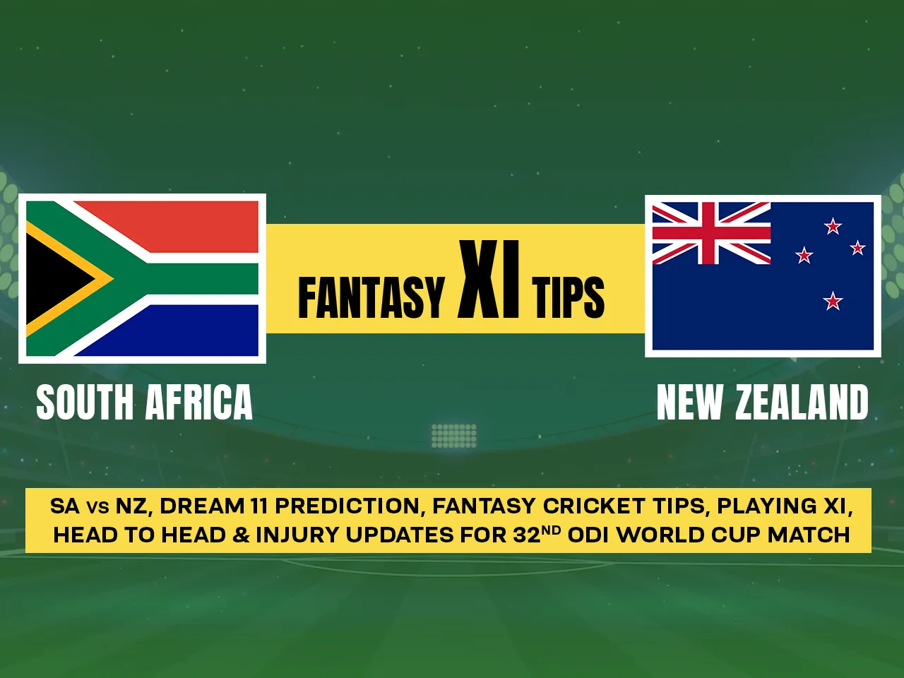 NZ vs SA Dream 11