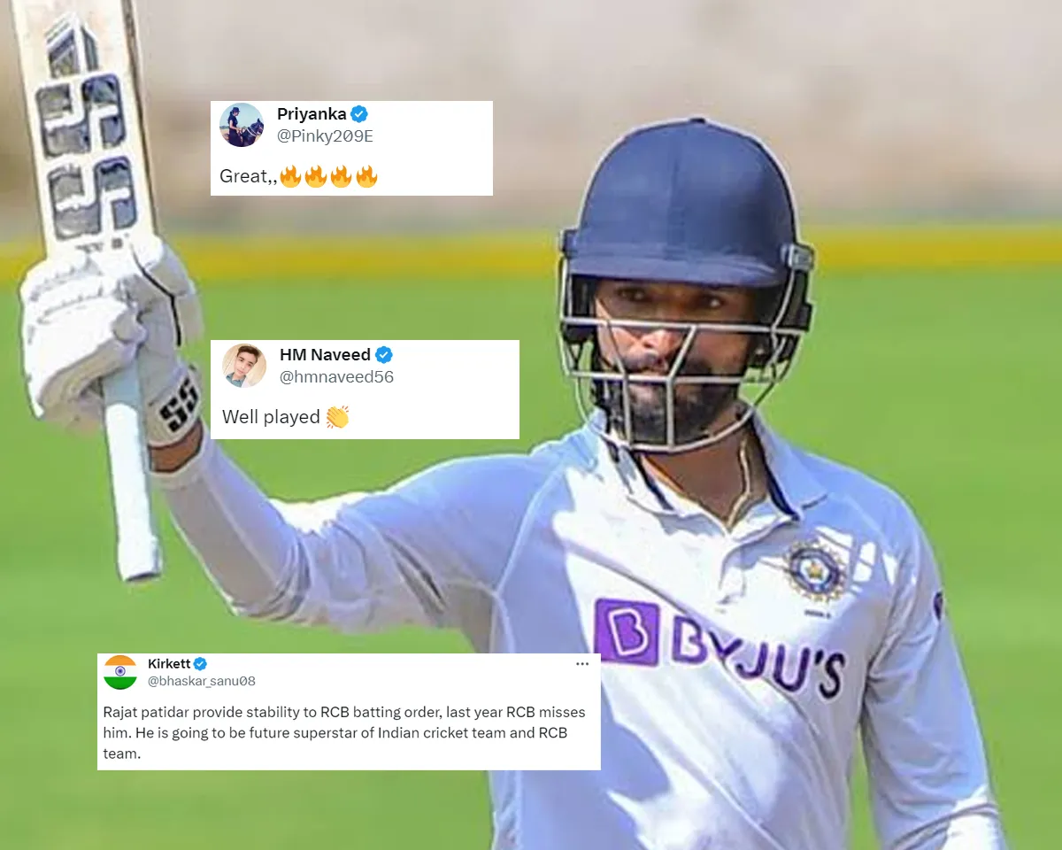 'Isko bhi le aao Test team mein' - Fans react as Rajat Patidar scores century against England Lions in first unofficial Test