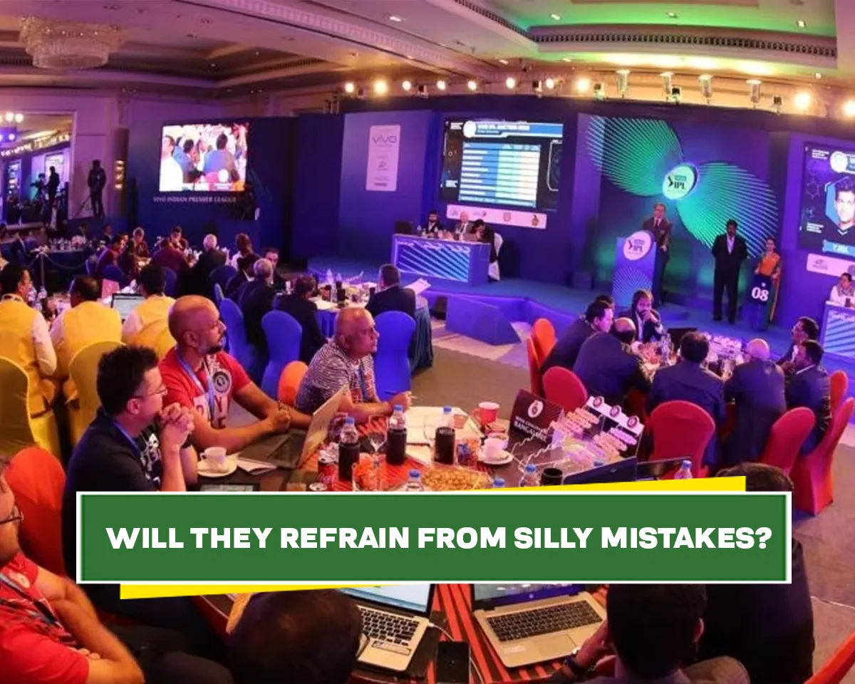 3 mistakes IPL teams should avoid during the mini-auction