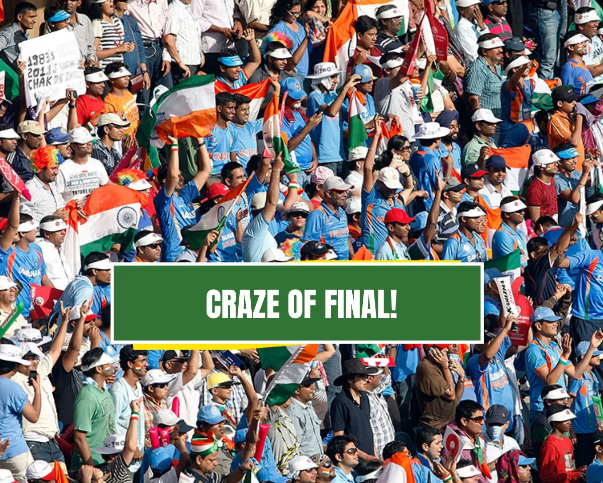 India vs Australia tickets craze