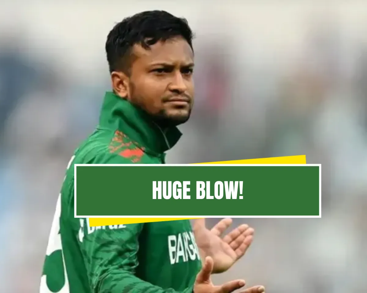 Shakib Al Hasan ruled out