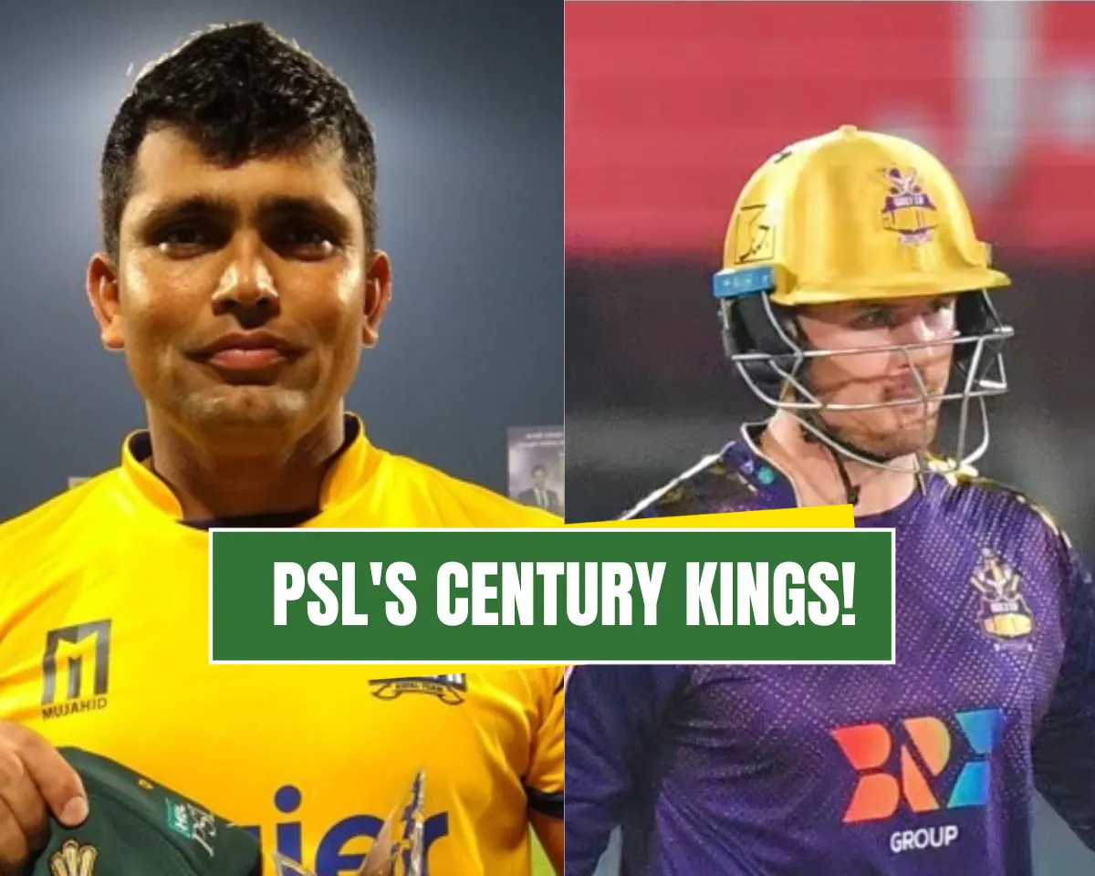 Top 5 players with most centuries in PSL history
