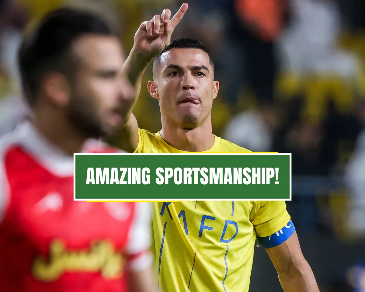 WATCH: Cristiano Ronaldo's heartwarming gesture after being awarded penalty