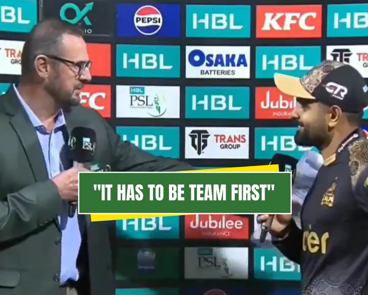 WATCH: Simon Doull teases Babar Azam on improving his strike-rate after his century