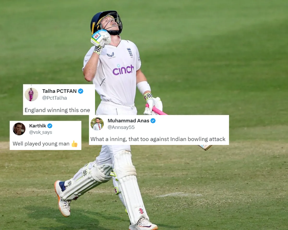 Ollie Pope's innings has been hailed as one of the best on Indian soil.