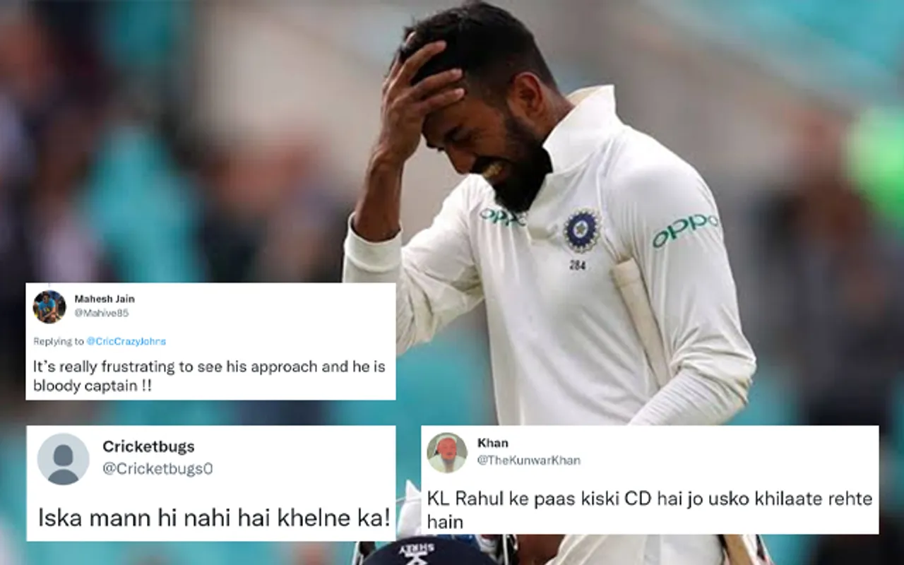 ‘Iska mann hi nahi hai khelne ka’- Twitter reacts as KL Rahul’s torrid run with bat continues