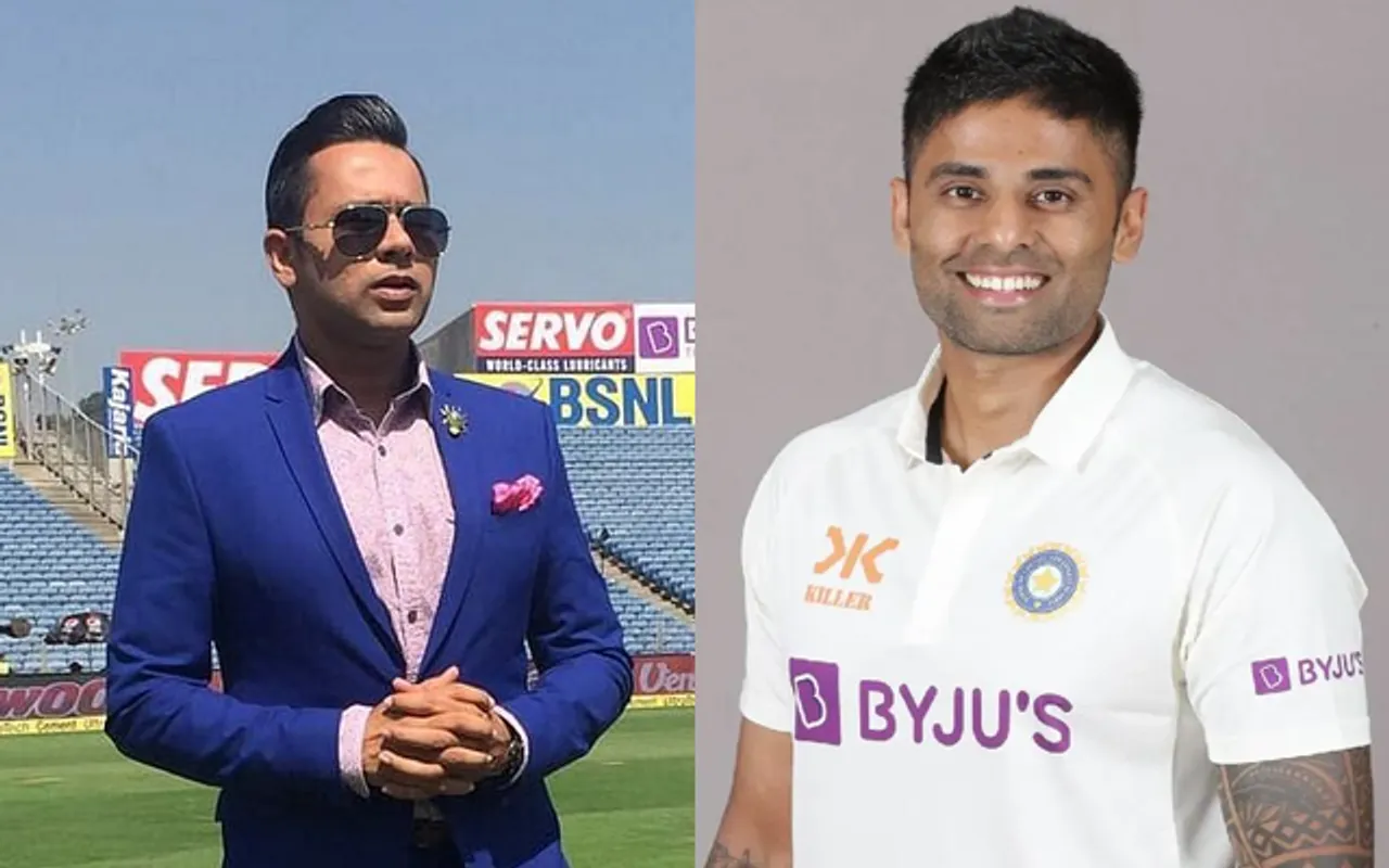 Aakash Chopra and Suryakumar Yadav (Source - Twitter)