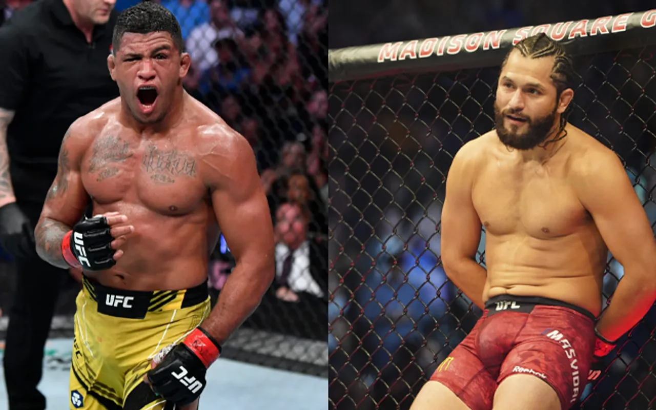 Gilbert Burns and Jorge Masvidal (Source - Twitter)