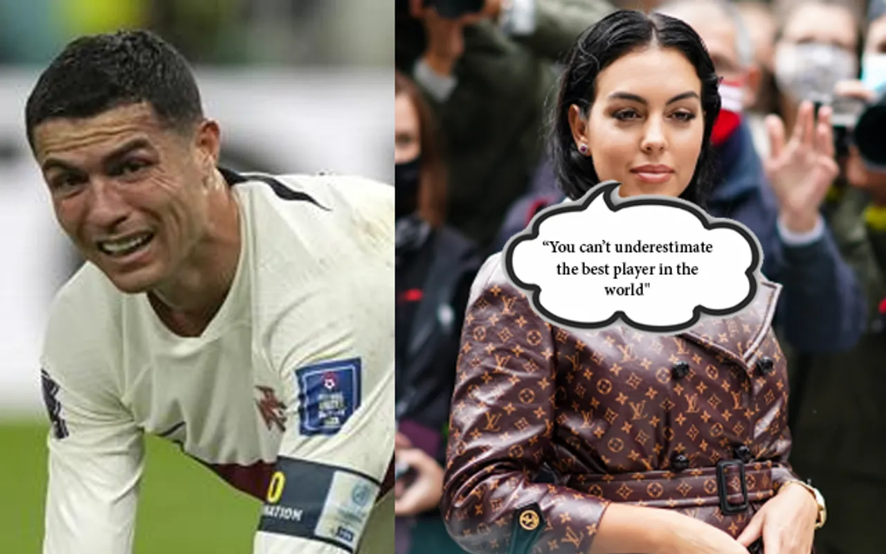 Cristiano Ronaldo and Georgina Rodriguez (Source - Twitter)