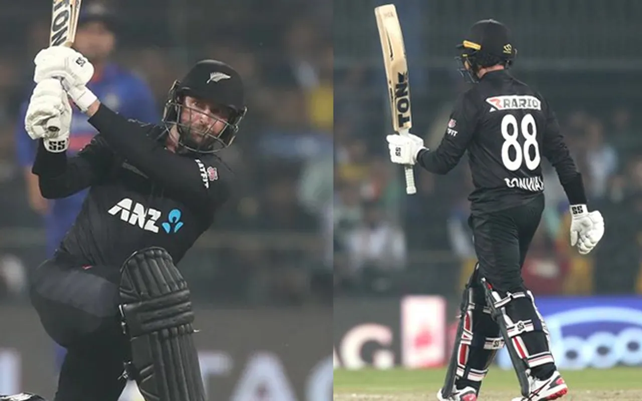 ‘Mai nahi toh Conway’ - Twitter erupts as Devon Conway keeps New Zealand alive in mammoth chase against India