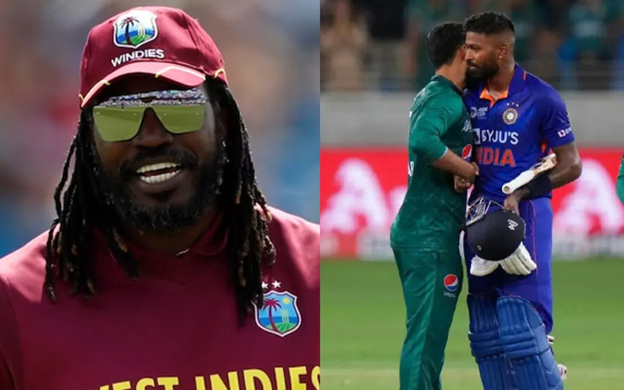 'Ye baat toh sach hai' - Fans react to Chris Gayle rating India vs Pakistan as the biggest rivalry