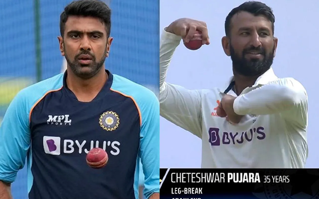 Ravichandran Ashwin and Cheteshwar Pujara