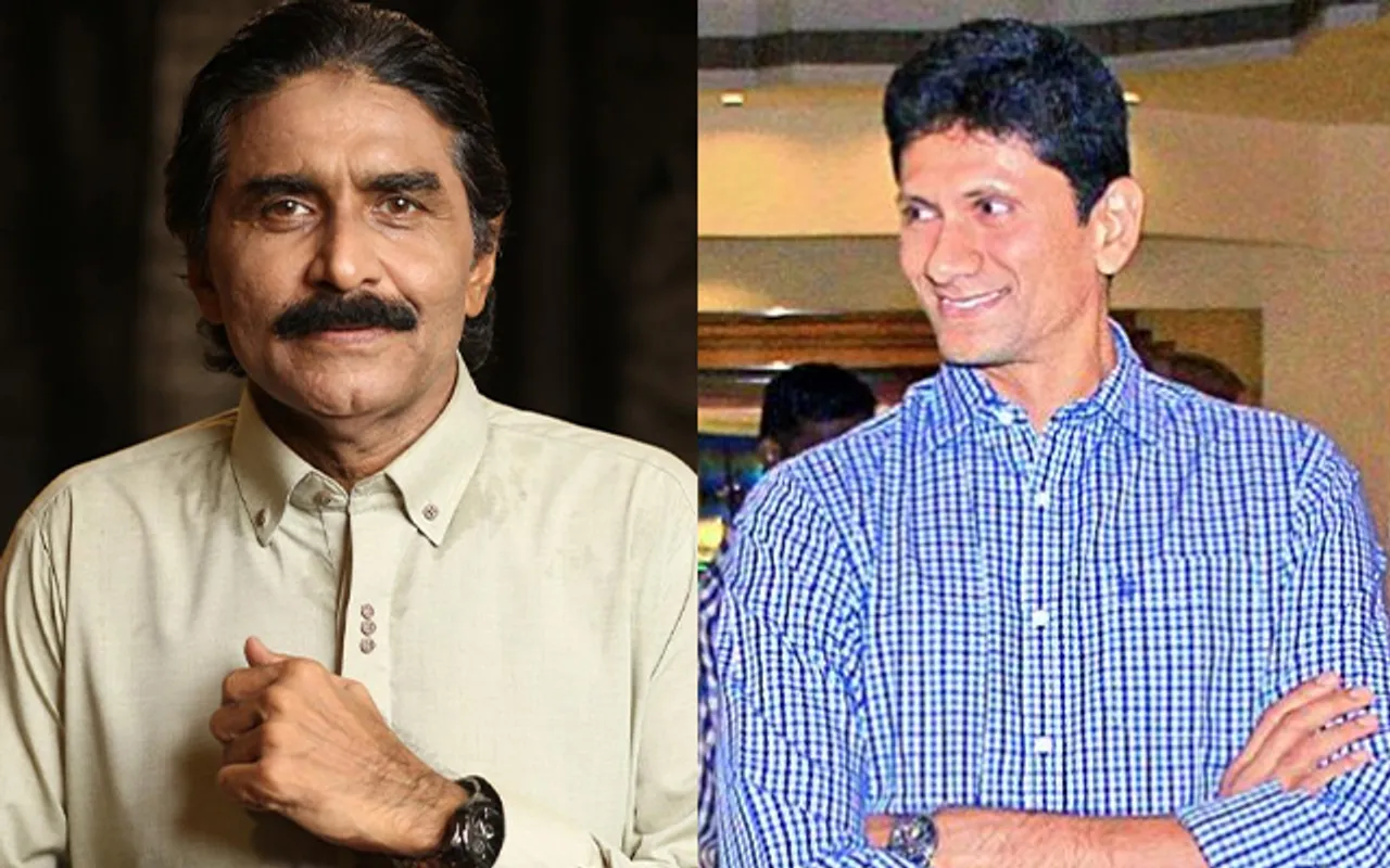 Javed Miandad and Venkatesh Prasad (Source - Twitter)