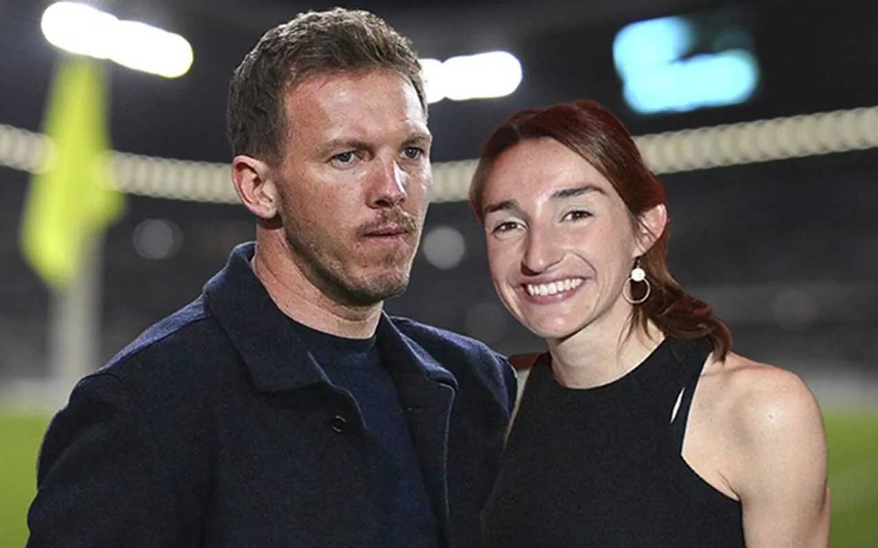 Julian Nagelsmann and Lena Wurzenberger (Source - Twitter)