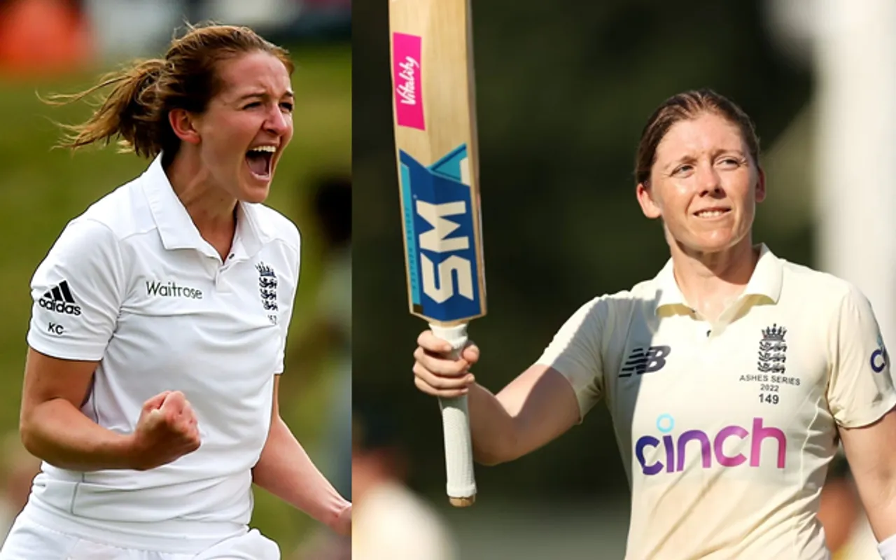 'Bhaang ka influence at it's best' - Fans react to Kate Cross's epic reply to Heather Knight's problem