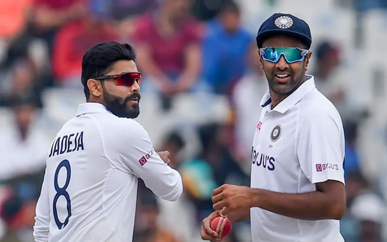 Ravichandran Ashwin and Ravindra Jadeja