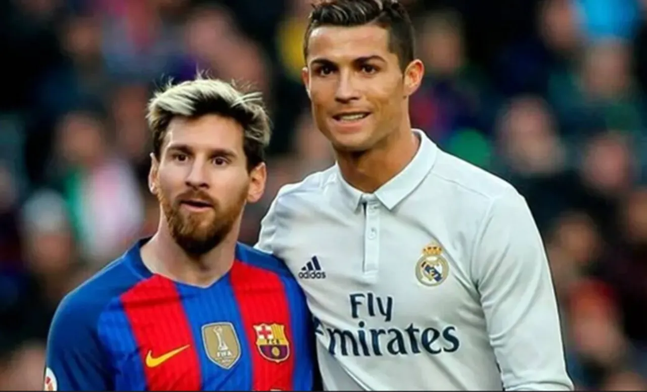 Cristiano Ronaldo and Lionel Messi (Source - Twitter)