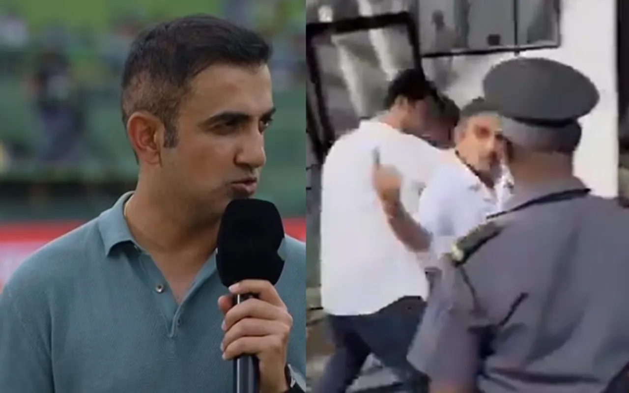 'Apni galti chupa raha hain'- Fans react as Gautam Gambhir gives clarification on his obscene gesture to fans