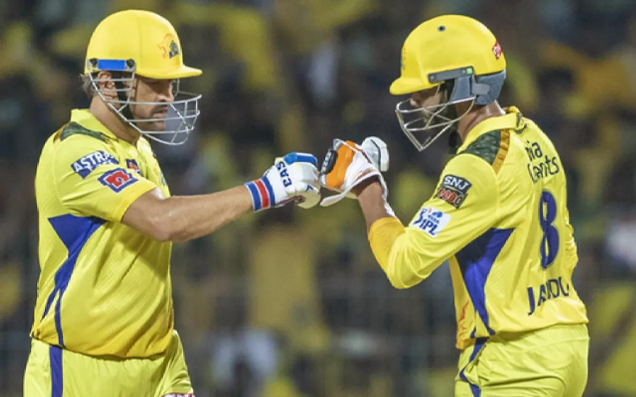 Mahendra Singh Dhoni and Ravindra Jadeja