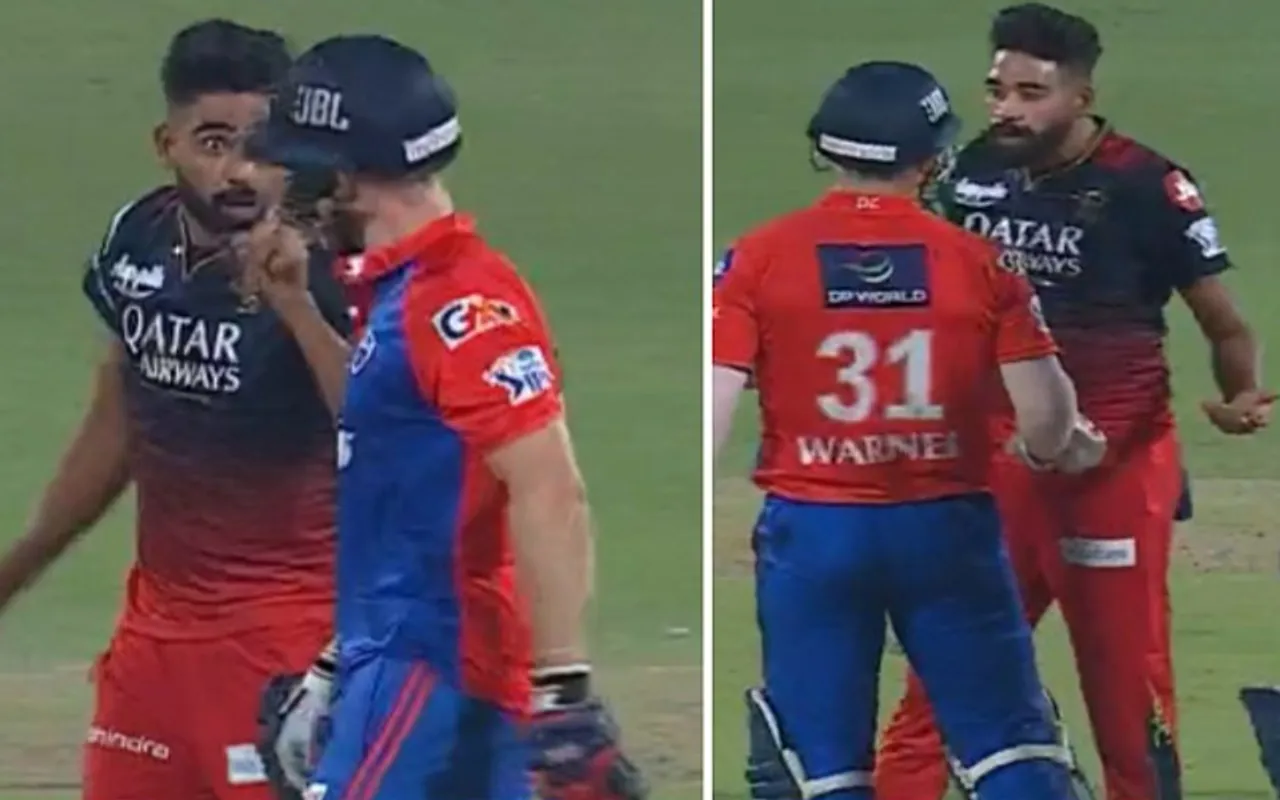 WATCH: Mohammed Siraj and Phil Salt exchange words in heated altercation during DC vs RCB game in IPL 2023