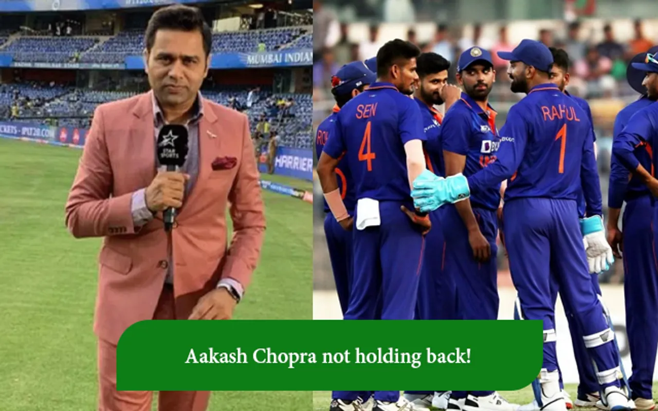 Aakash Chopra and Indian Cricket Team (Source - Twitter)