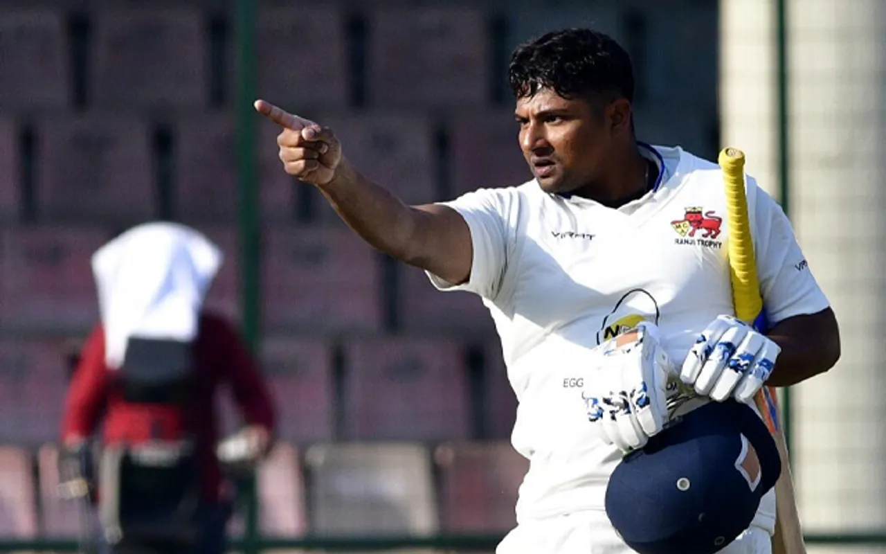 Sarfaraz Khan gives epic response to selectors after being snubbed for West Indies tour