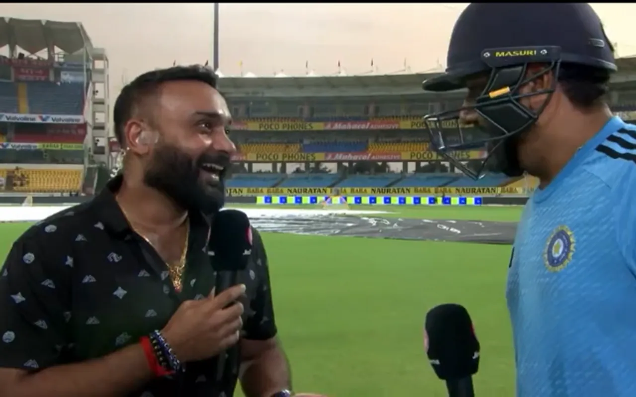 WATCH: Rohit Sharma's hilarious moment with Amit Mishra ahead of 3rd ODI against Australia
