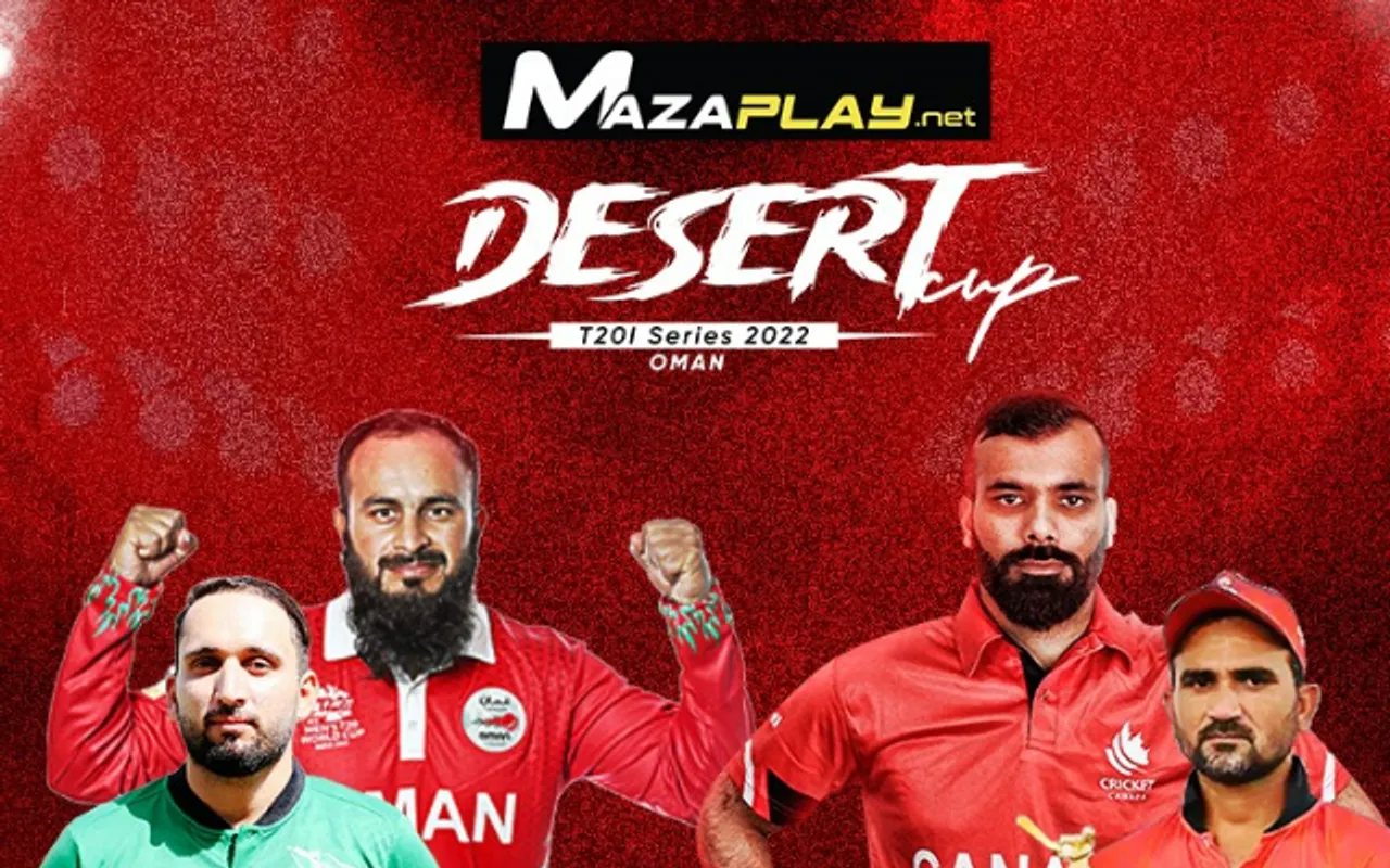 Mazaplay.net handed title sponsorship for Desert Cup T20I Series 2022