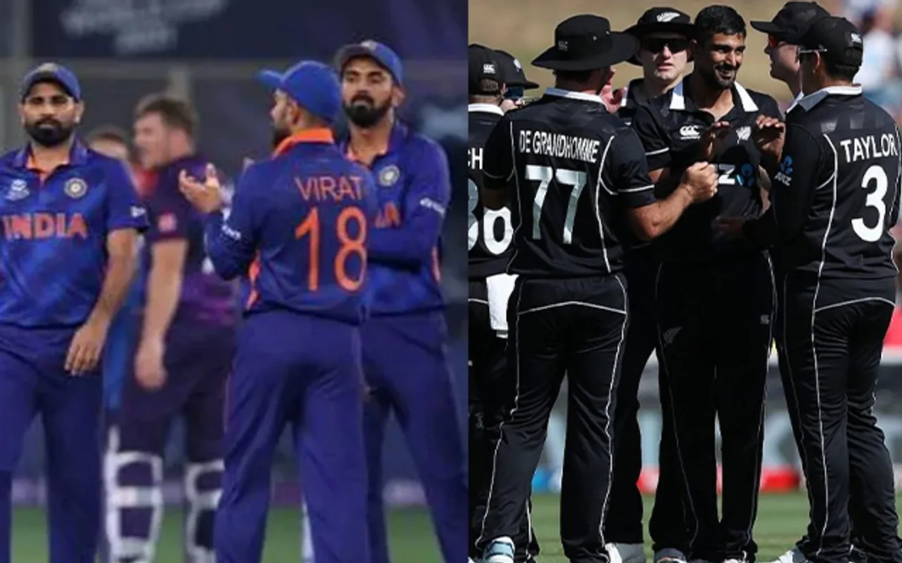 India vs New Zealand (Source - Twitter)