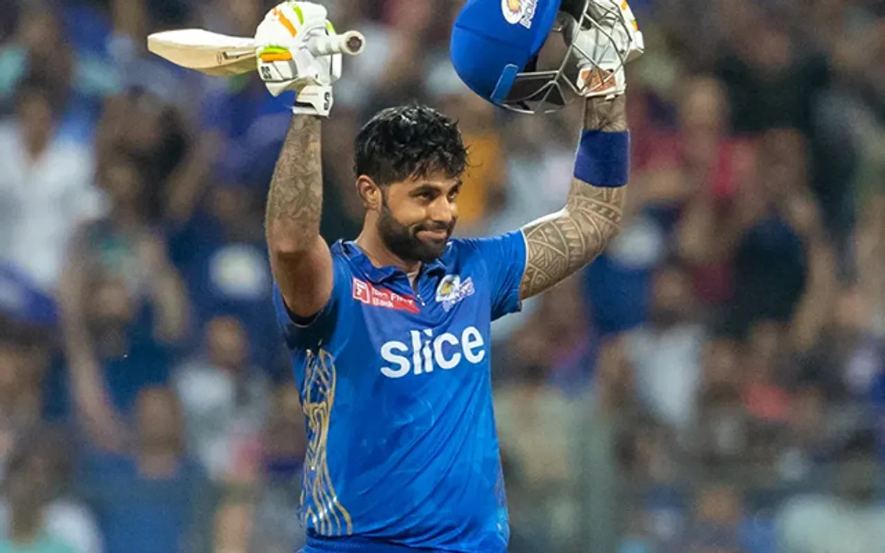 "Maanla re bhau' - Fans go berserk as Suryakumar Yadav smashes his maiden IPL hundred