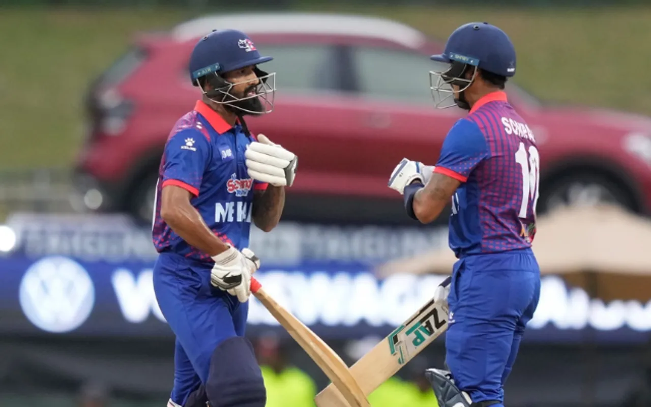 Nepal batters creates records