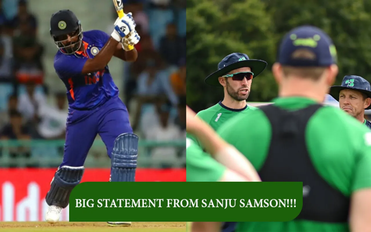 Sanju Samson responds to Ireland's offer of representing them in international cricket