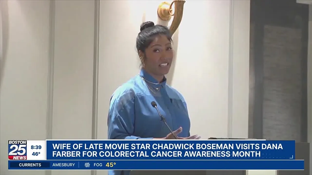 In Chadwick Boseman's Legacy, Simone Ledward-Boseman Champions Colorectal Cancer Awareness at Dana-Farber