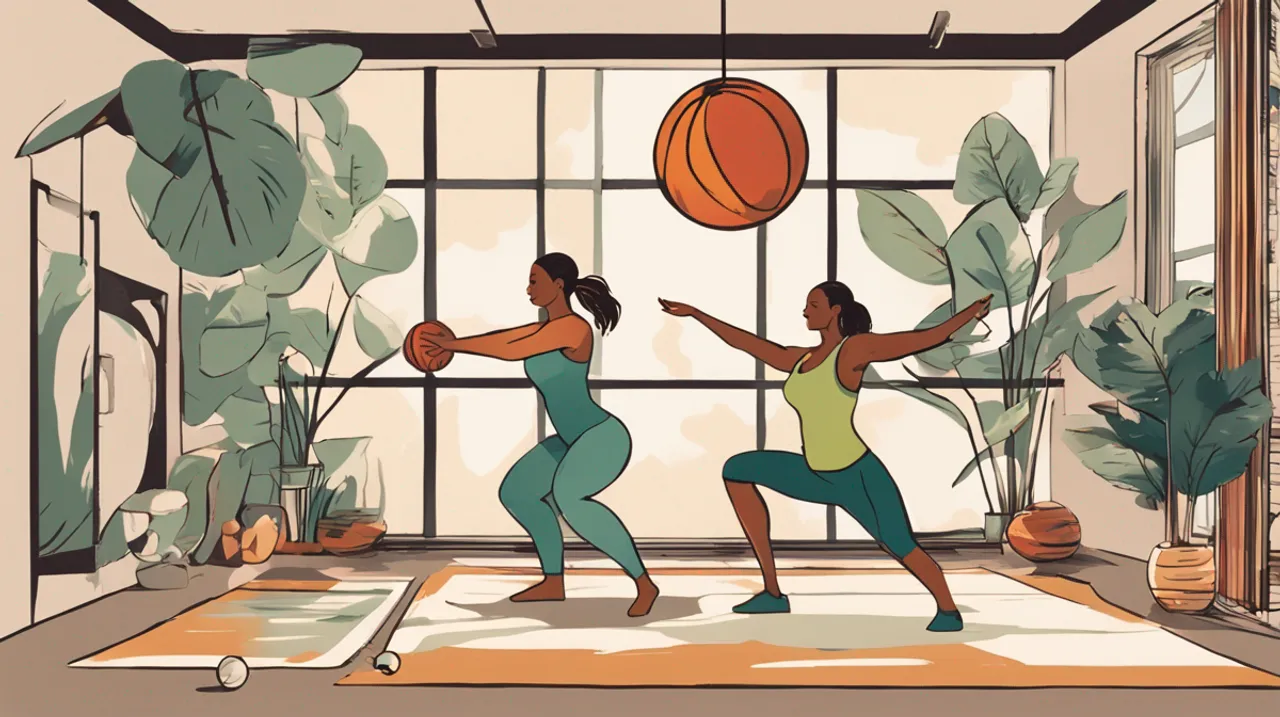 Dynamic Workouts with a Medicine Ball: Stay Fit from Home