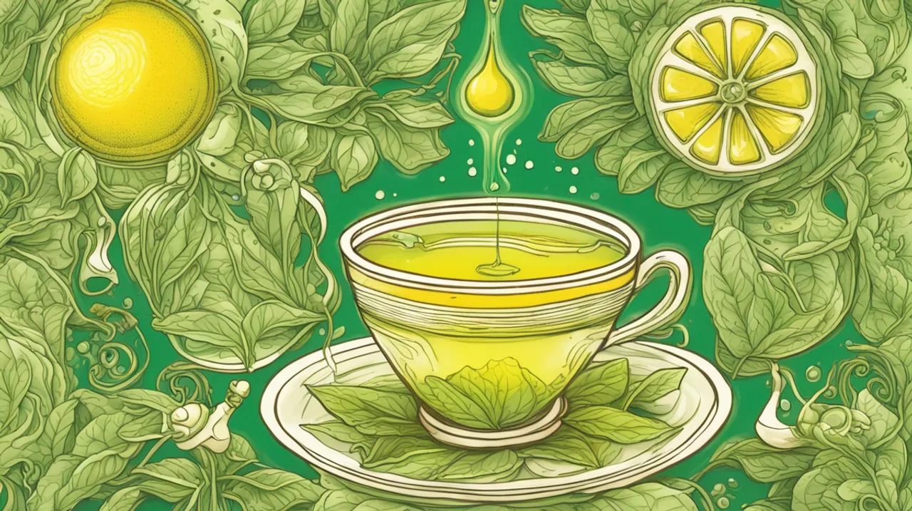 Sip Your Way to Better Health: The Miraculous Benefits of Green Tea with Lemon